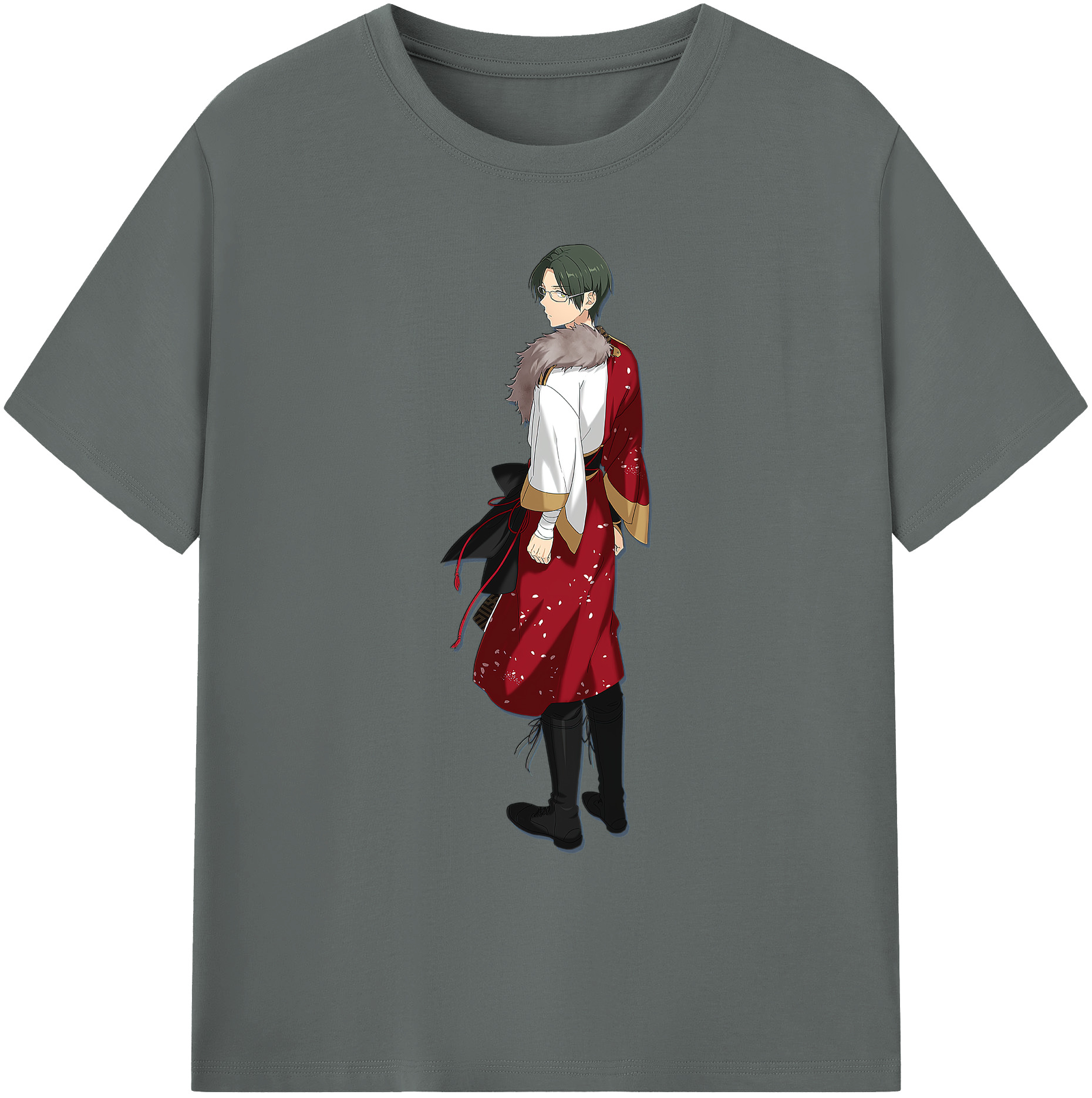 （画像用） あんさんぶるスターズ! Ensemble Stars 綿100％ メンズ半袖Tシャツ｜肌触りやわらか＆通気性